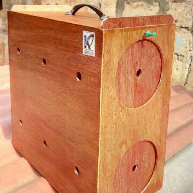 Kotak burung untuk bawa burung puter pelung, merpati dan Nuri 2tingkat dan 2pintu