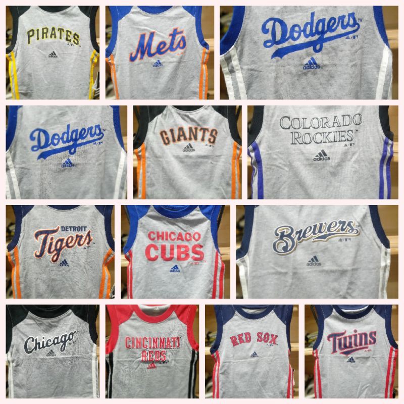Jersey Baseball Anak Adidas