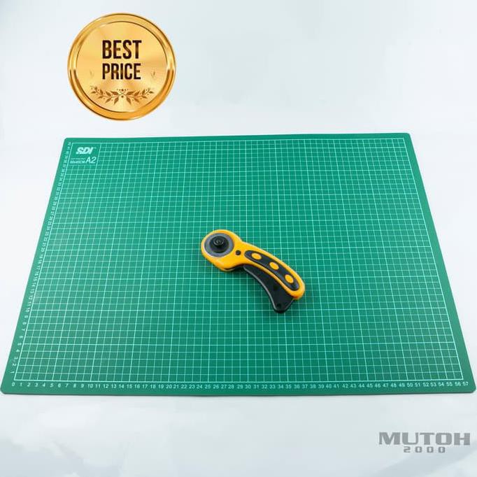 

MURAH MERIAH Rotary Cutter + Cutting Mat A2 SDI