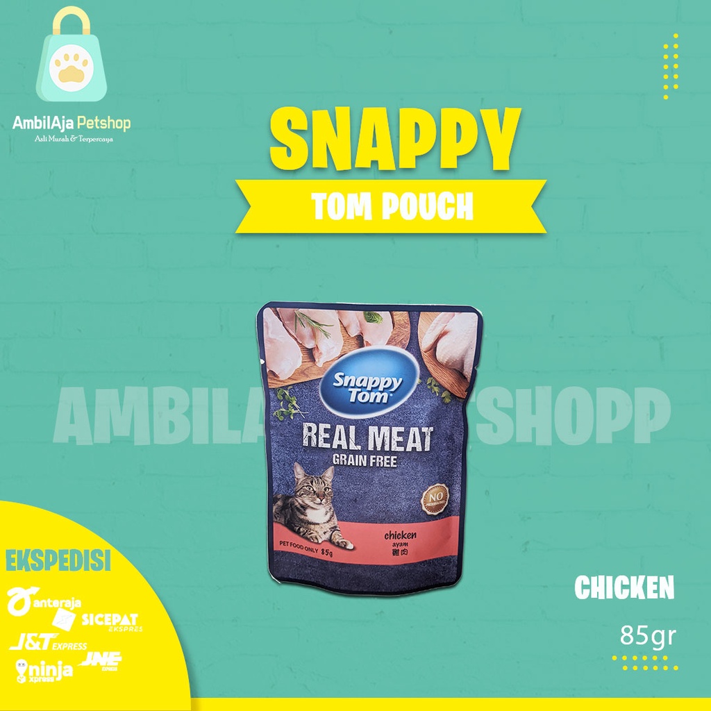 Snappy Tom pouch 85gr All Varian