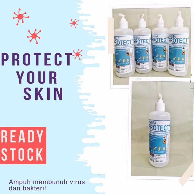 Prima protect hand sanitizer 500ml