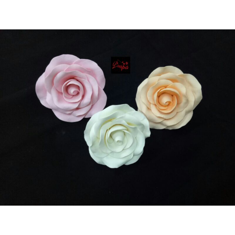 

(442/PMB8) Gumpaste Flower Sugar Flower/Bunga Gumpaste Rose