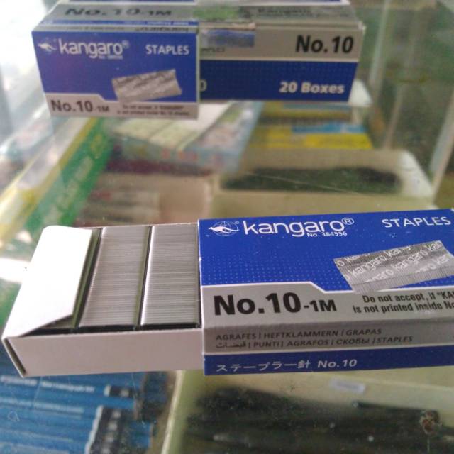 

Isi Staples Kangaro no 10