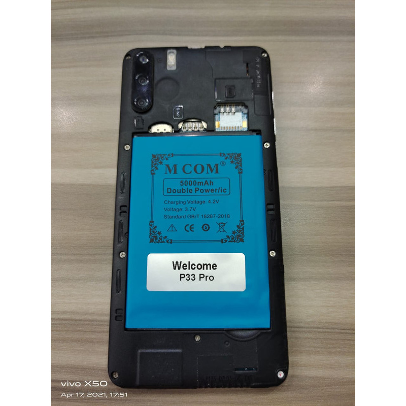 Battery Batere Batre Baterai Double Power Mcom Welcome P33 pro