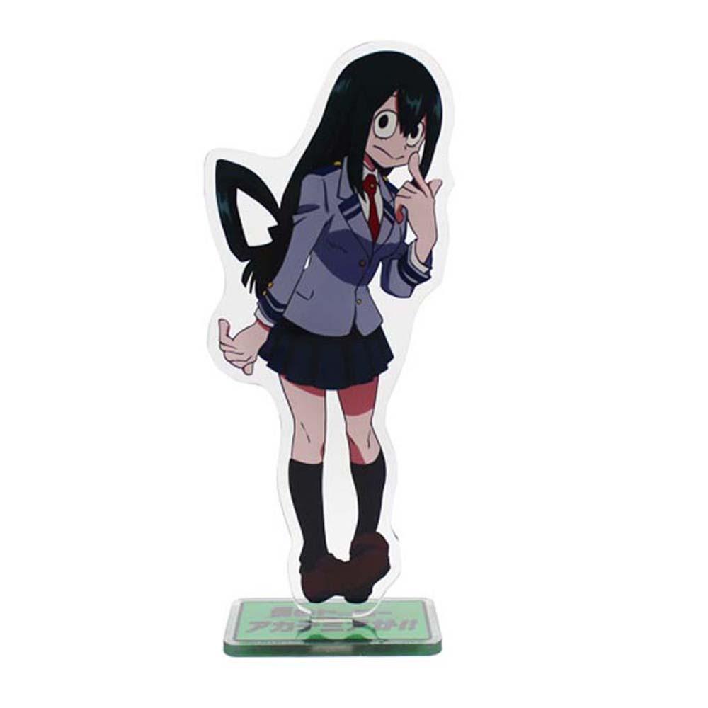 Lanfy My Hero Academia Dua Sisi Model Mainan Figure Dekorasi Action Figure Akrilik Stand Might Anime Jepang Deku Desktop Standing Card