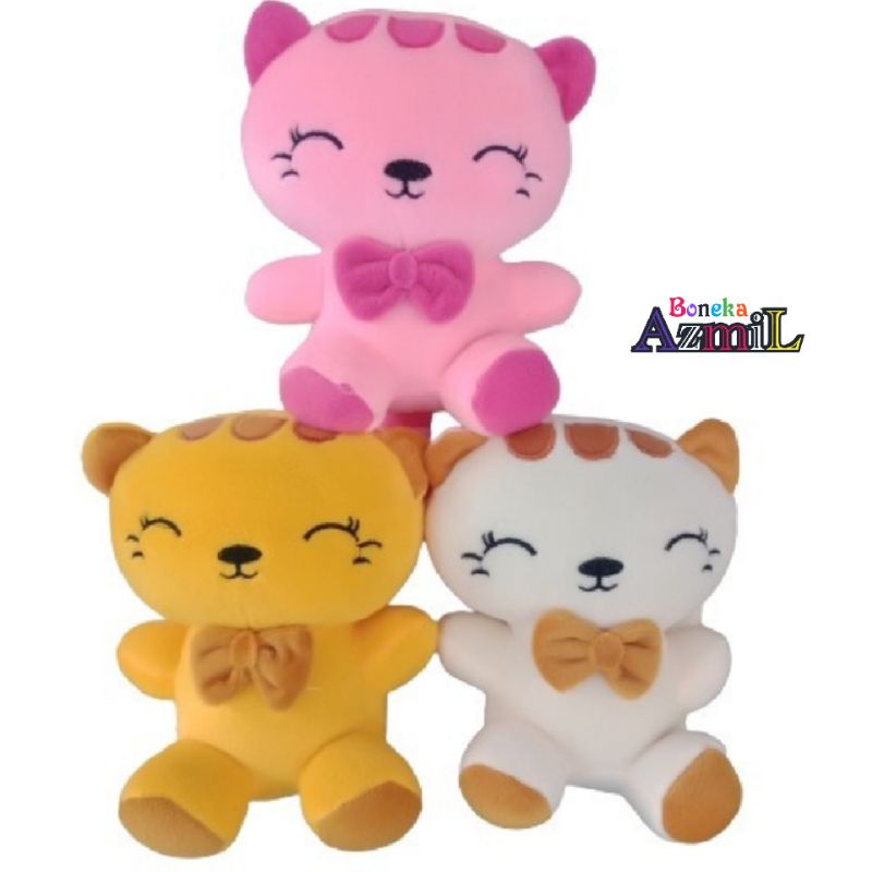 Boneka kucing mericat sizs s ukuran 25cm