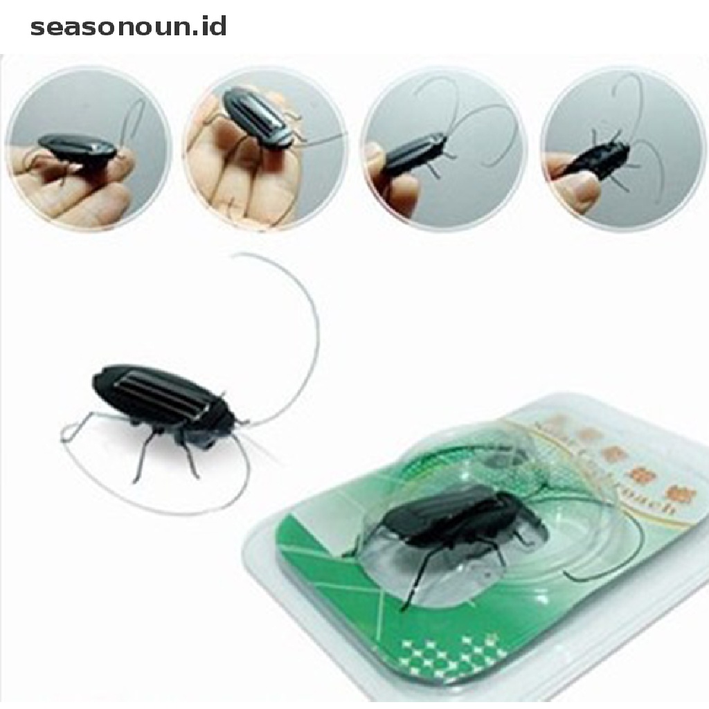 【seasonoun】 Solar Cockroach Puzzle Insect Model Animal Model .