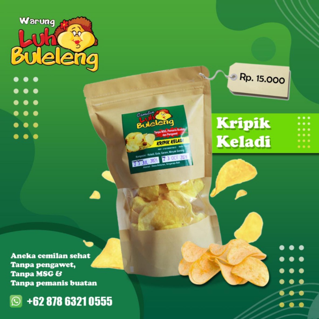 

Keripik Keladi / Keripik Talas Buleleng
