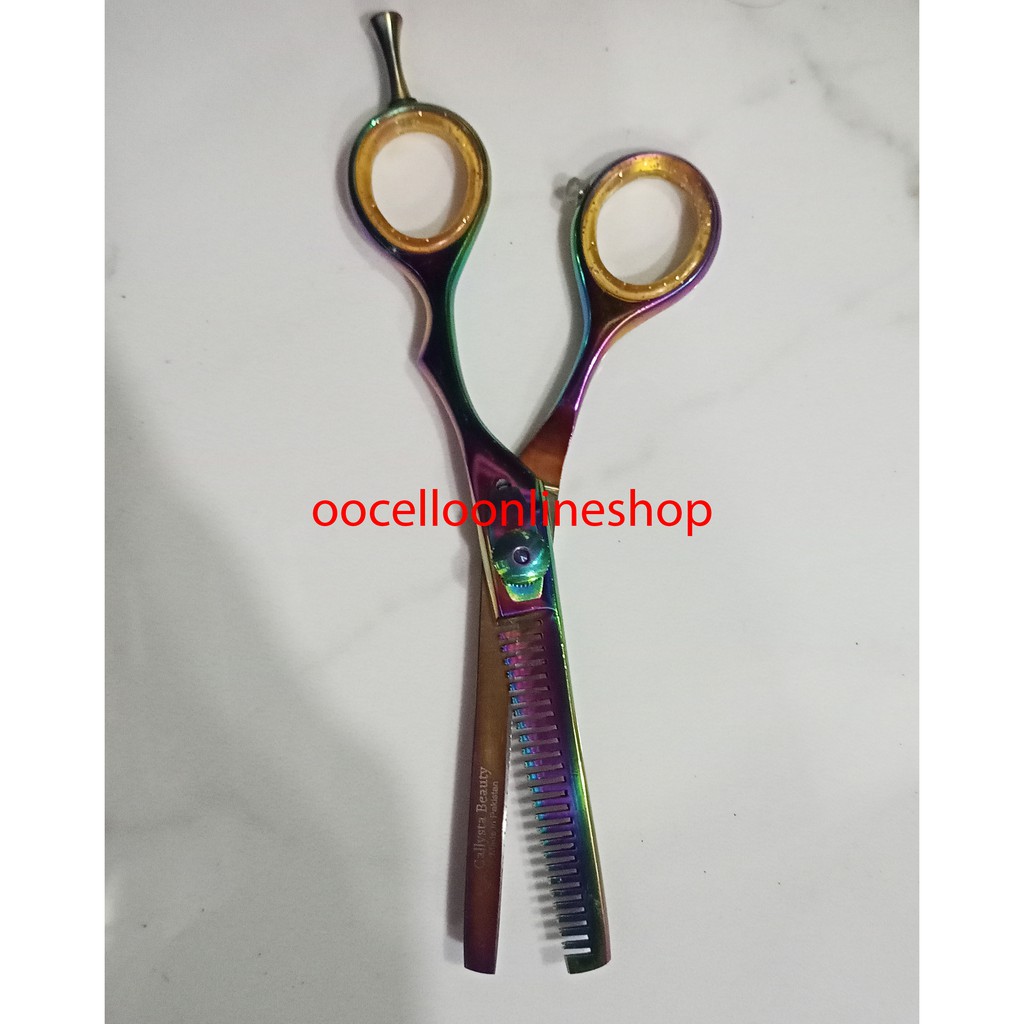 

Gunting Penipis Callysta Beauty Scissor 6.5inch