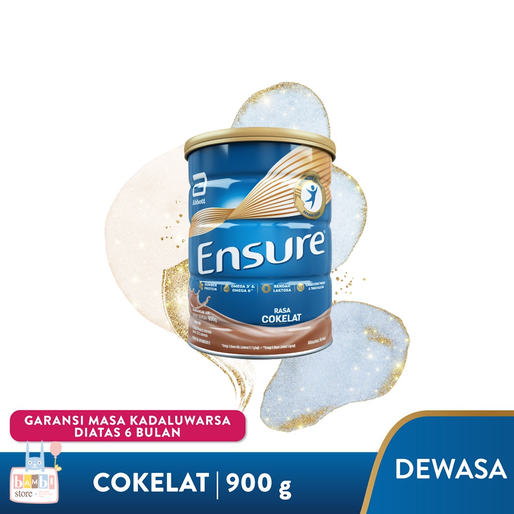 Ensure Gold 850 gr - Susu Nutrisi Dewasa Rendah Laktosa - Vanilla/Coklat