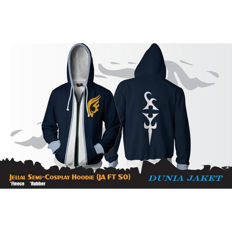 Jaket Anime Fairy Tail Jellal Hoodie - JA FT 50