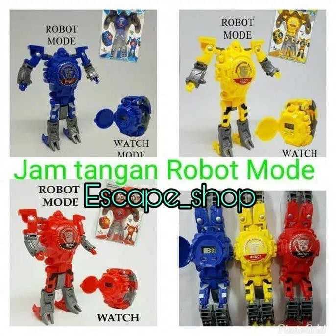 Robot Jam Tangan - Tobot Jam Tangan