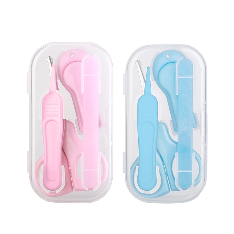 Mysterygirl - Gunting kuku bayi Set Baby Care Kit Set / Menicure Manicure Set Bayi / Gunting Kuku Pemotong /Pinset /Kuku Kikir