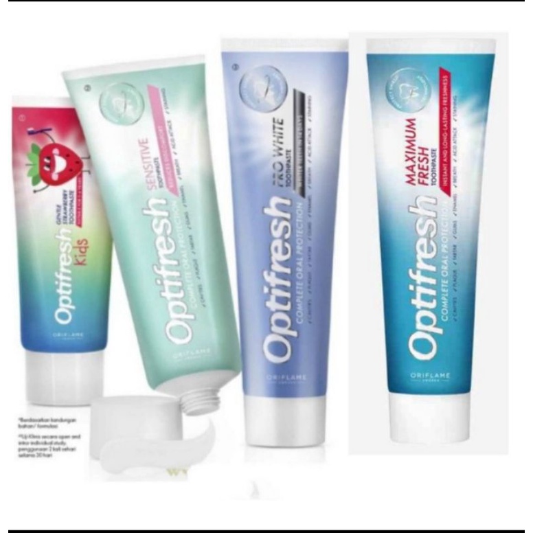 Optifresh kids/ Pro white / Sensitive/ Maximum fresh