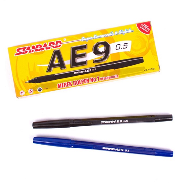 

STANDARD Pulpen AE9 Alfatip 0.5 mm Oil Gel Pen (Pack)