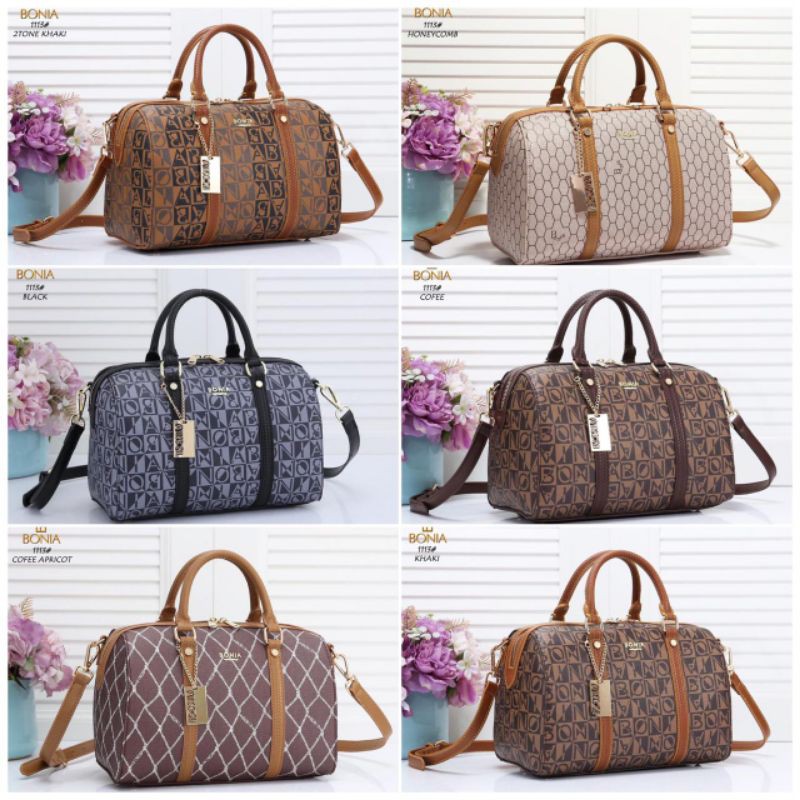 Tas Handbag Bonia Speedy Sopia 1113#Y87 1113 ADA NO SERI & BARCODE handbag import Tas jinjing wanita