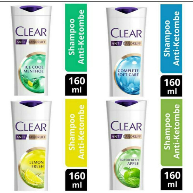 Clear Shampoo Anti Dandruff 160 ml