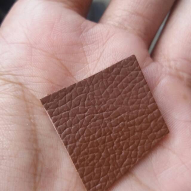 BAHAN SINTETIS TORINO COKLAT MOTIF KULIT JERUK