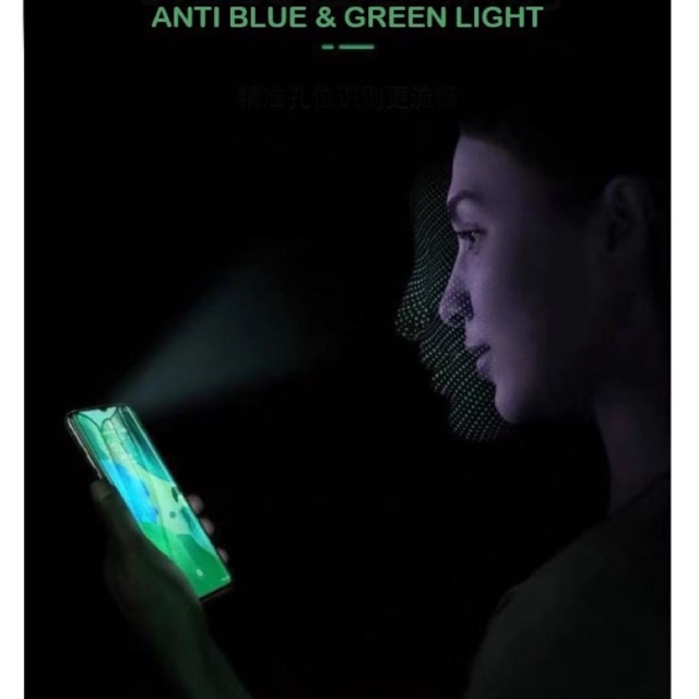 Matte Green Light Vivo V7 V7+ V9 V9 Pro V11 V11i V11 Pro V15 V15 Pro V17 V17 Pro V20 SE V20 V21 V23E  Tempered Glass Ceramic Matte Green Full Layar