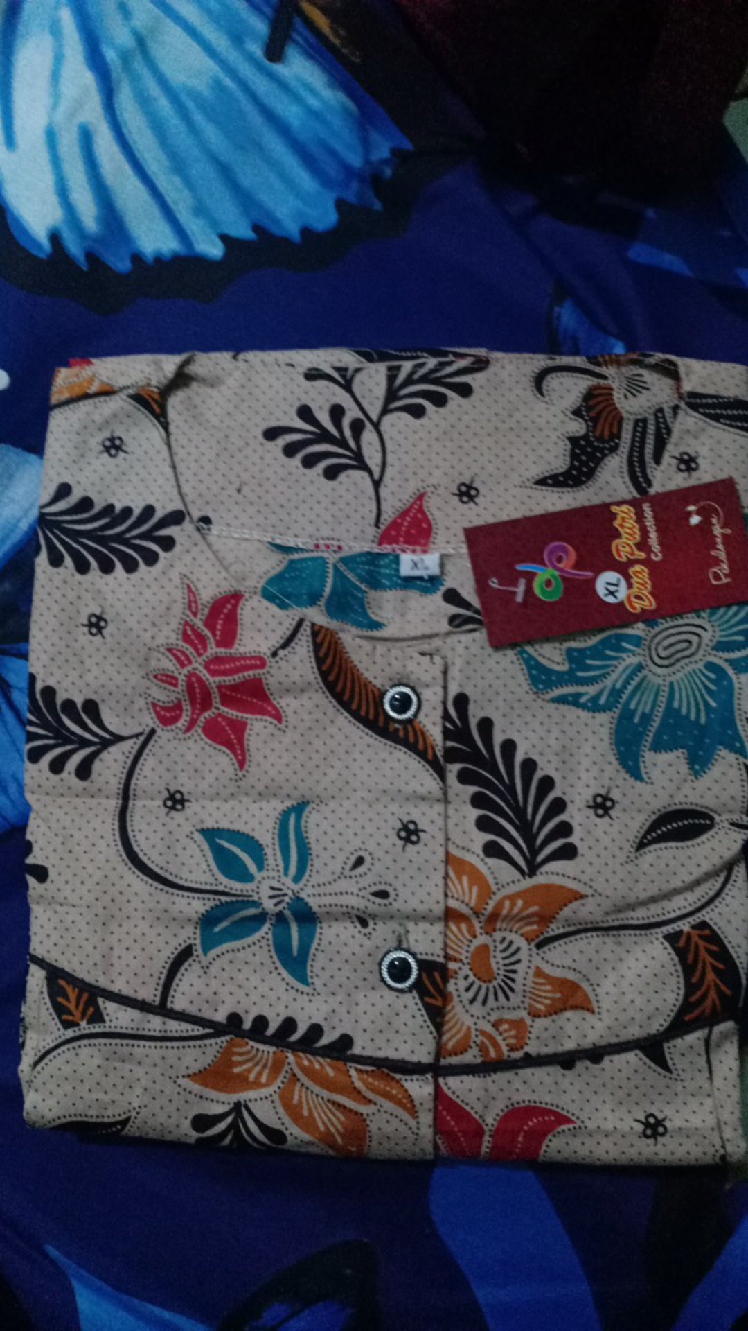 Batik Wanita Atasan Blouse Modern Terbaru Kode 2020112 Juminten Peplum Batik Dua Putri