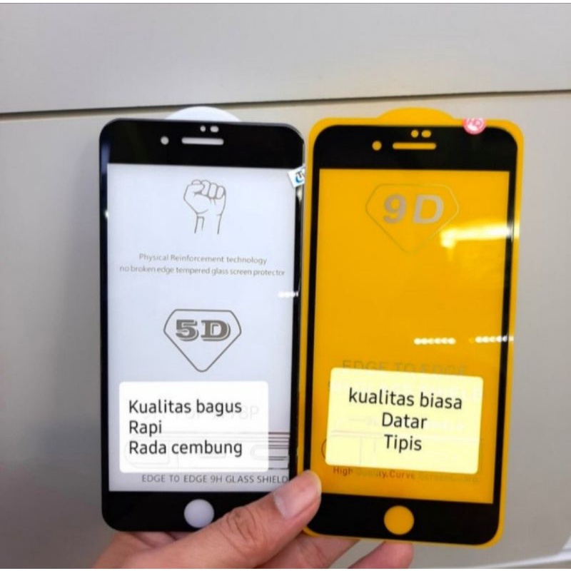 Iphone 6 Plus 6s Plus tempered glass anti gores kaca full Premium Quality