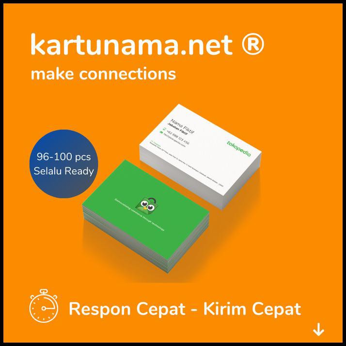 

Kartu Nama Versi Premium - Cetak 2 Sisi - Sudut Lancip
