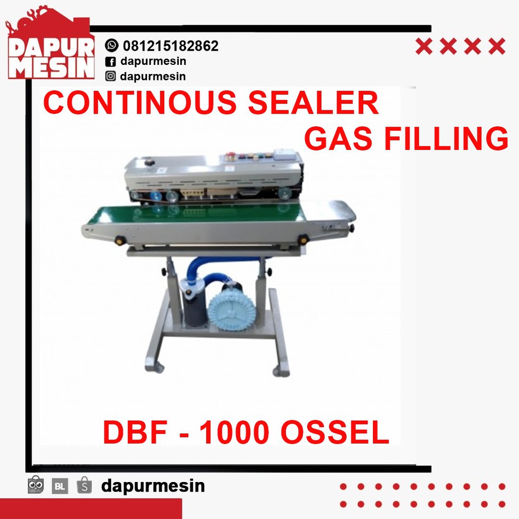 CONTINOUS SEALER GAS FILLING DBF-1000 OSSEL