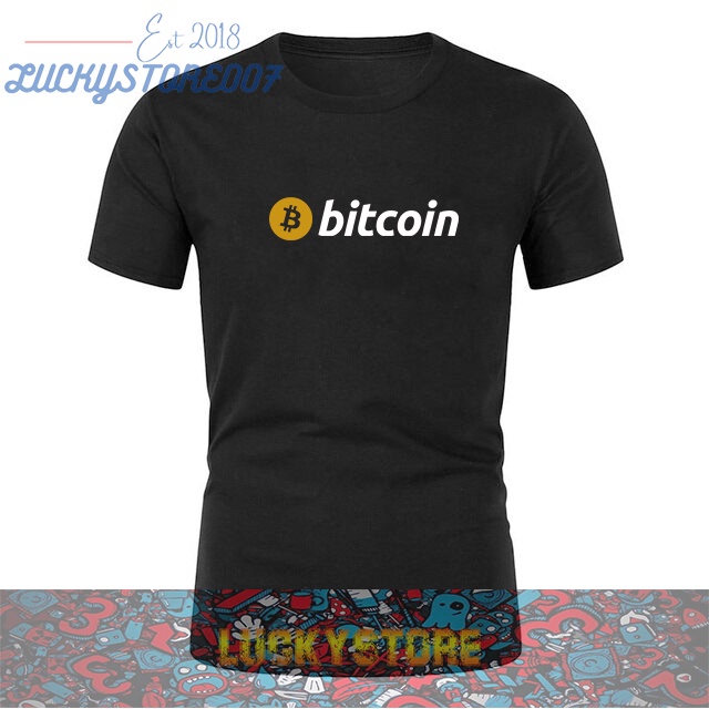 T-shirt Kaos Crypto "BITCOIN" -Kaos Cryptocurrency/Baju BITCOIN/Kaos BITCOIN/Kaos Crypto