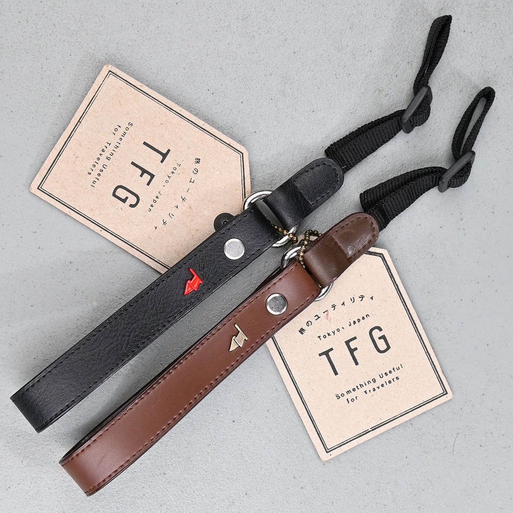 TFG Camera Hand Strap Kobuki Kulit Asli