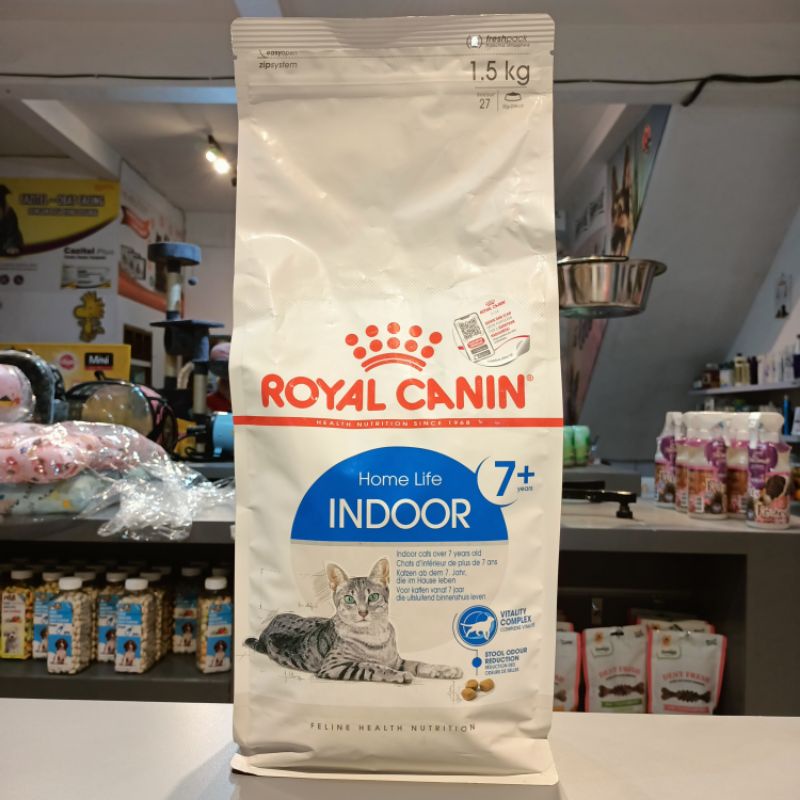 Royal Canin Indoor 7+ Makanan Kucing Dewasa Senior dry 1.5kg