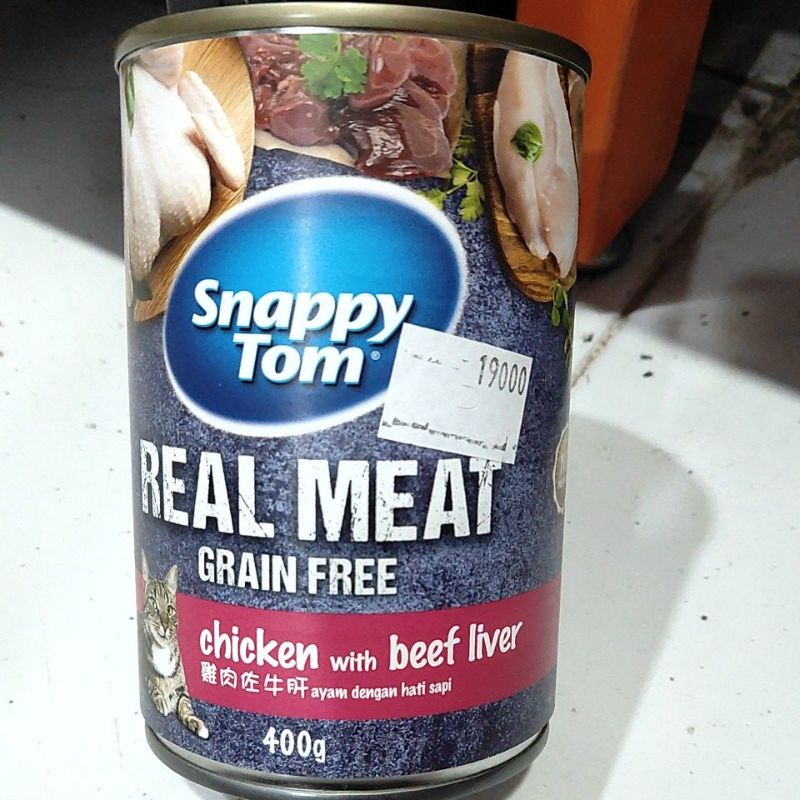 Snappy Tom (chicken with Beef liver)