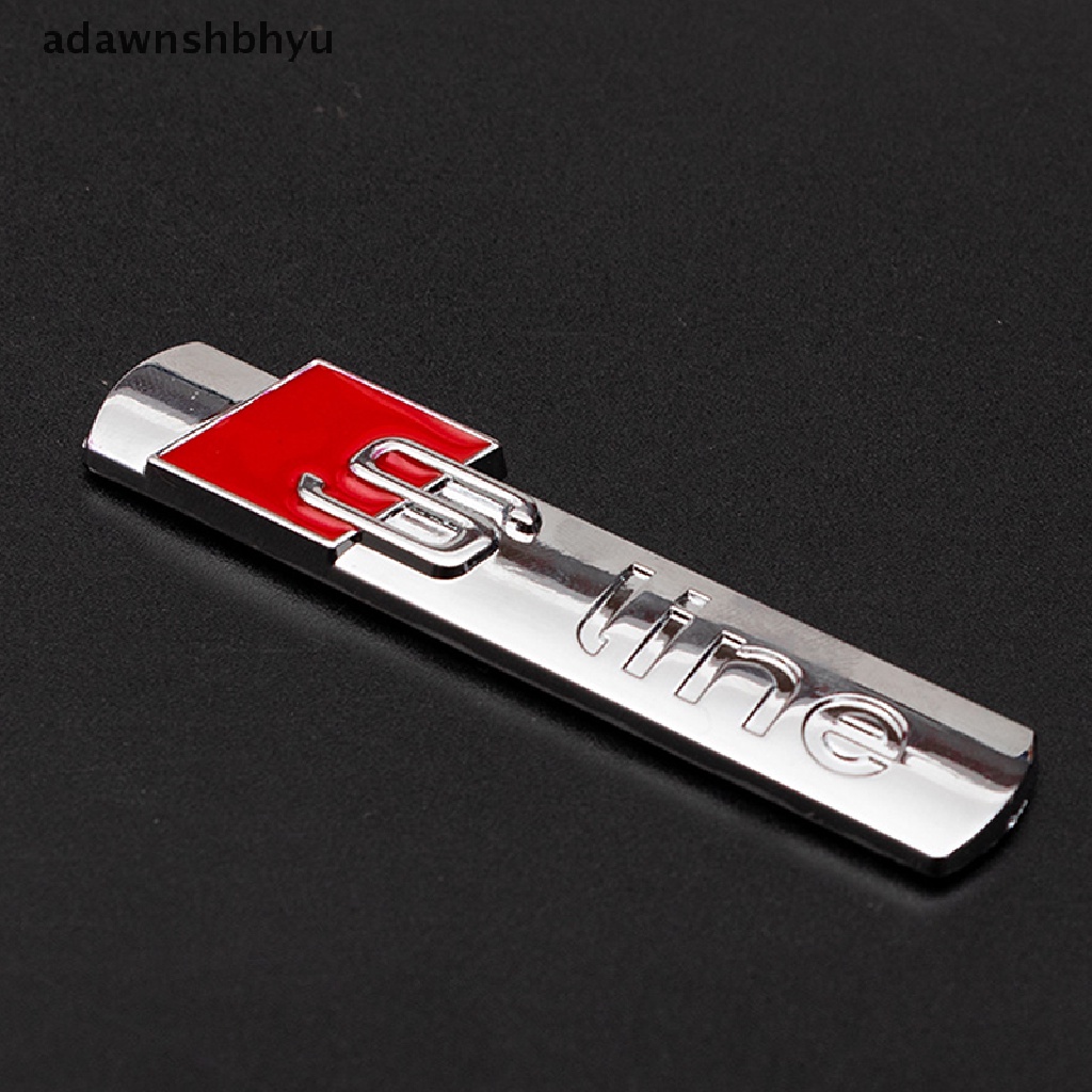 Adawnshbhyu 1pcs Grille Depan Mobil Badge Emblem Grill S line Cocok Untuk Semua Model