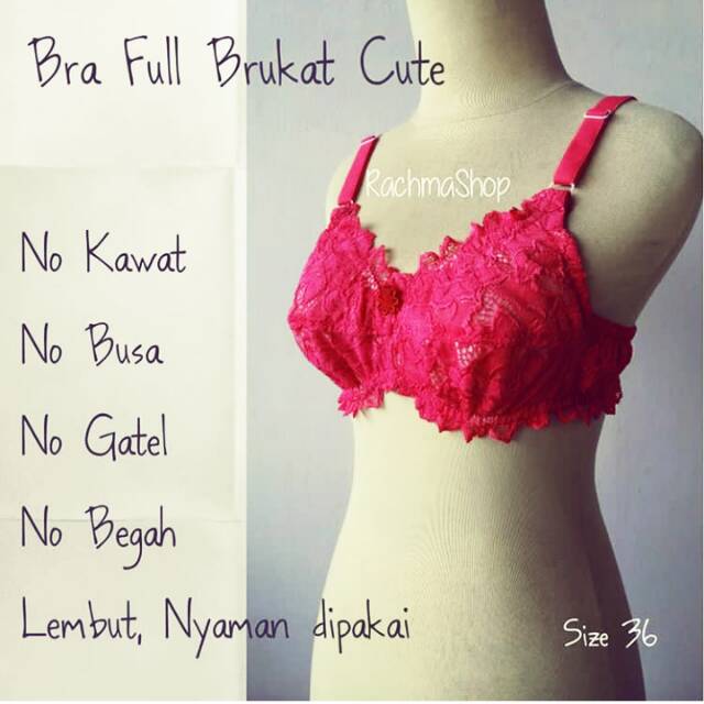 Bra Full Brukat Bh Full Brukat Bh tanpa busa tanpa kawat bh menyusuhi bh brukat termurah bh brukat c