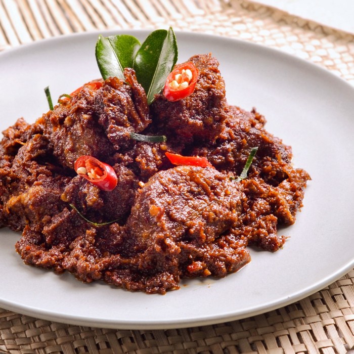 

Rendang Daging 300gr / 600gr - Ambu Ambu - 300 gram - BARU