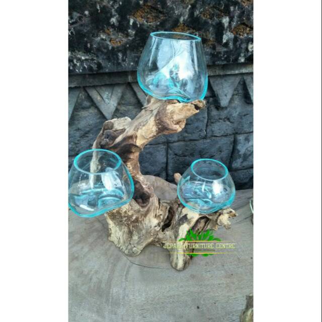 Bowl Kaca tiup/vas kaca