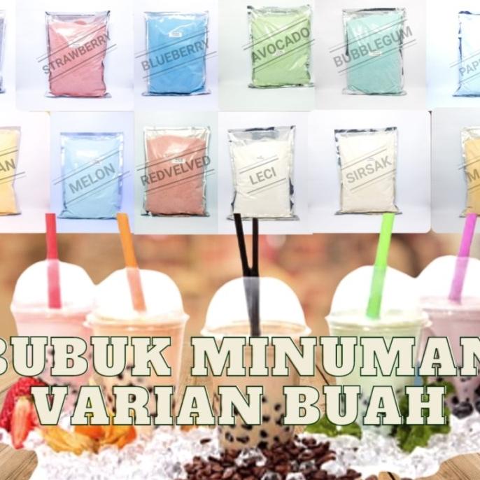 

bubuk minuman rasa buah 100gr serbuk minuman aneka rasa powder minuman