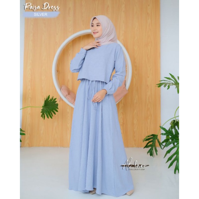 [TERBARU]RAISA DRESS ORY AL FARO COLLECTION/RAISA DRESS CRINGKLE EMBOS ORY AL FARO COLLECTION/DRESS 
