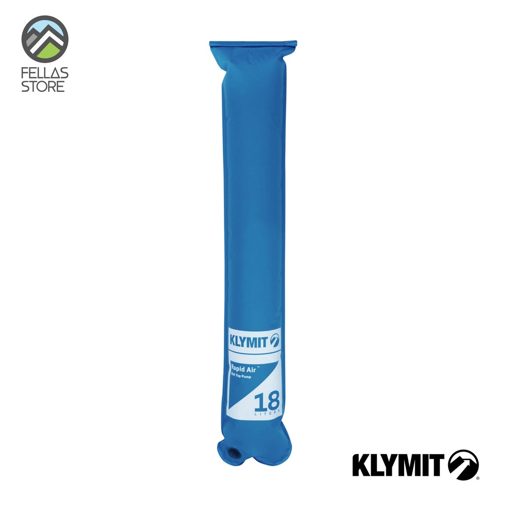 klymit Rapid Air Pump - Push Pull Valve Blue