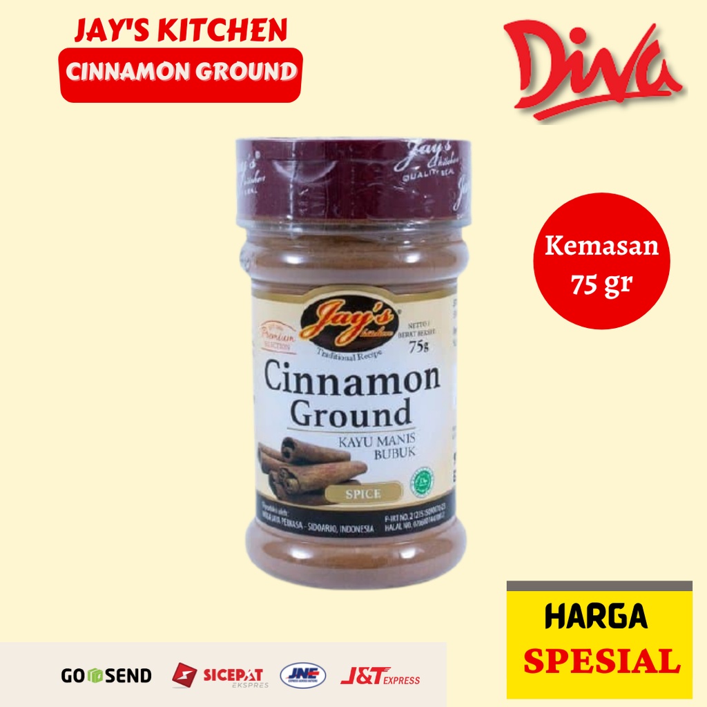 

[75GR] Jay's Cinnamon Ground/ Jay's Kitchen
