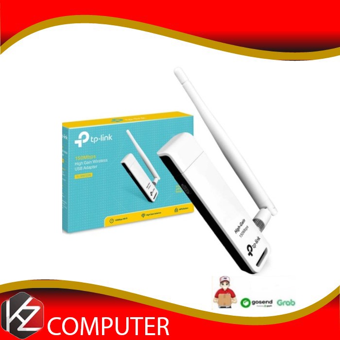 USB Wifi Adapter TP Link TL-WN722N High Gain 150Mbps