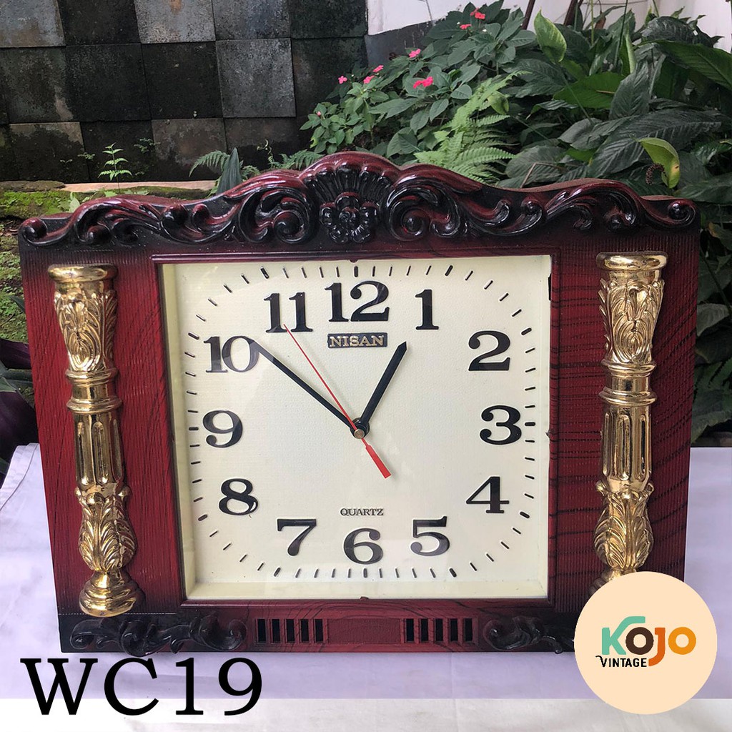 Jam Dinding Antik Kuno Jadul Retro Klasik Classic Vintage Unik Nisan
