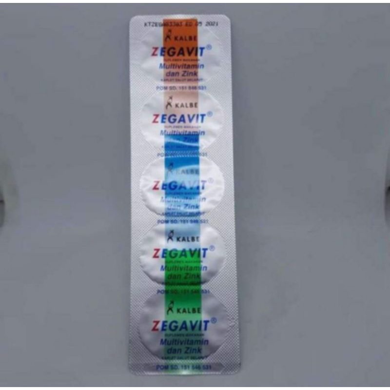 Zegavit multivitamin strip