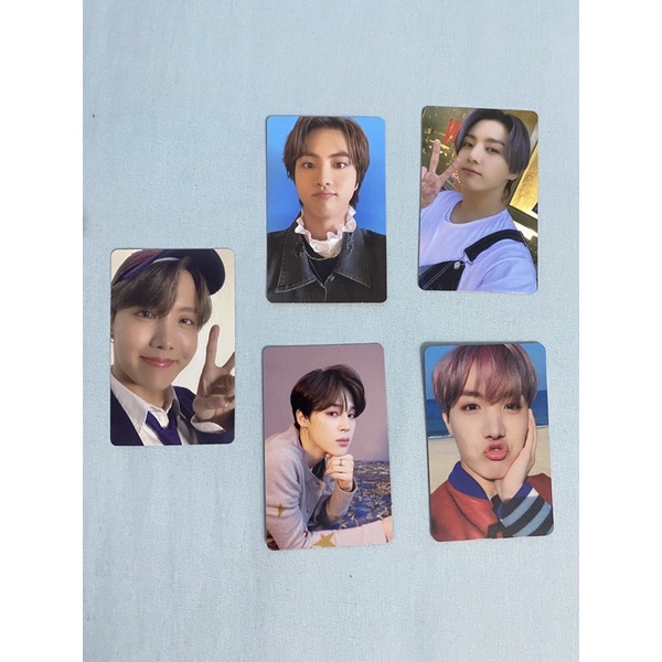JUNGKOOK POB JIMIN TEAR O JHOPE YNWA MOTS 7 JIN CREAM BUTTER PHOTOCARD