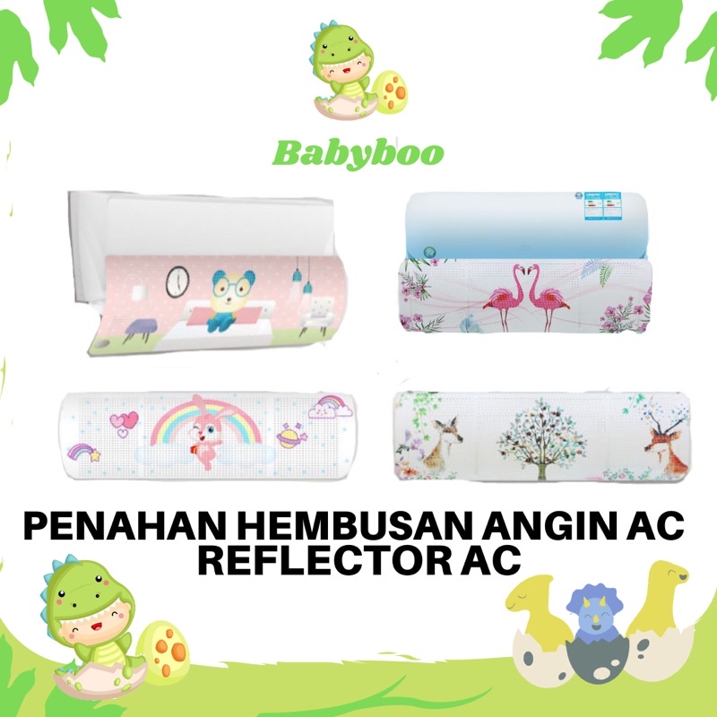 Talang AC Reflektor Angin AC Penghalang Hembusan Angin AC