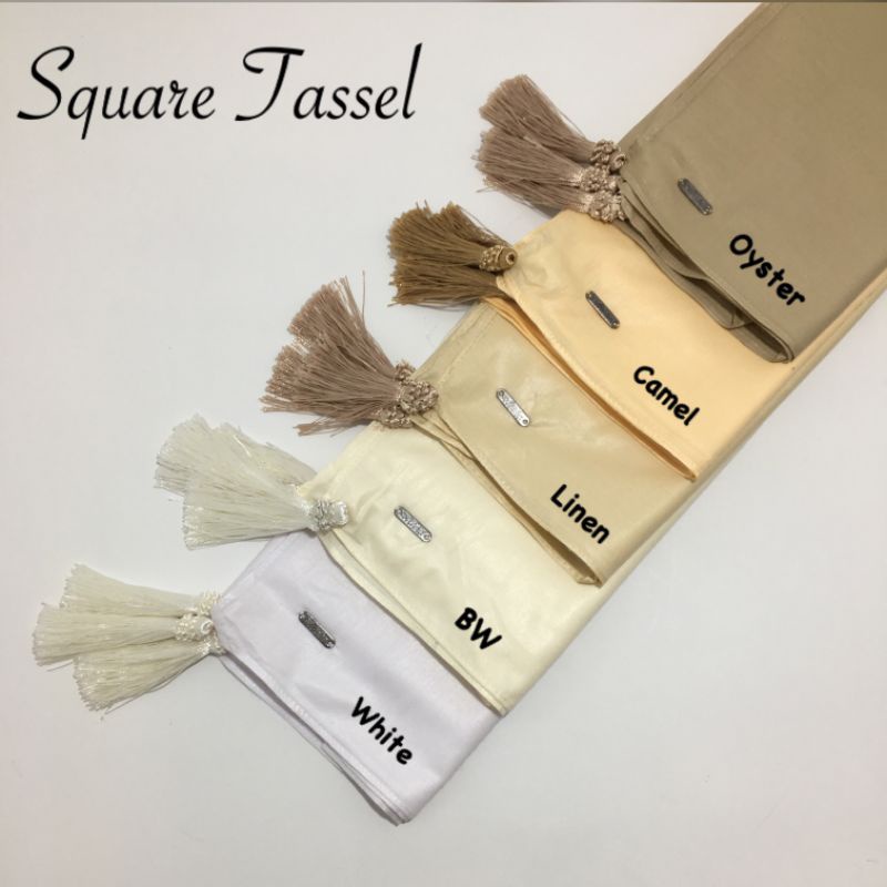 Square New Tassel by ALISHA