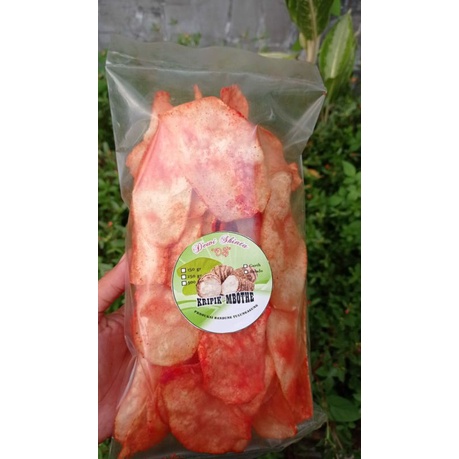 

kripik talas/mbote balado kemas 115gr_pedas dan enak