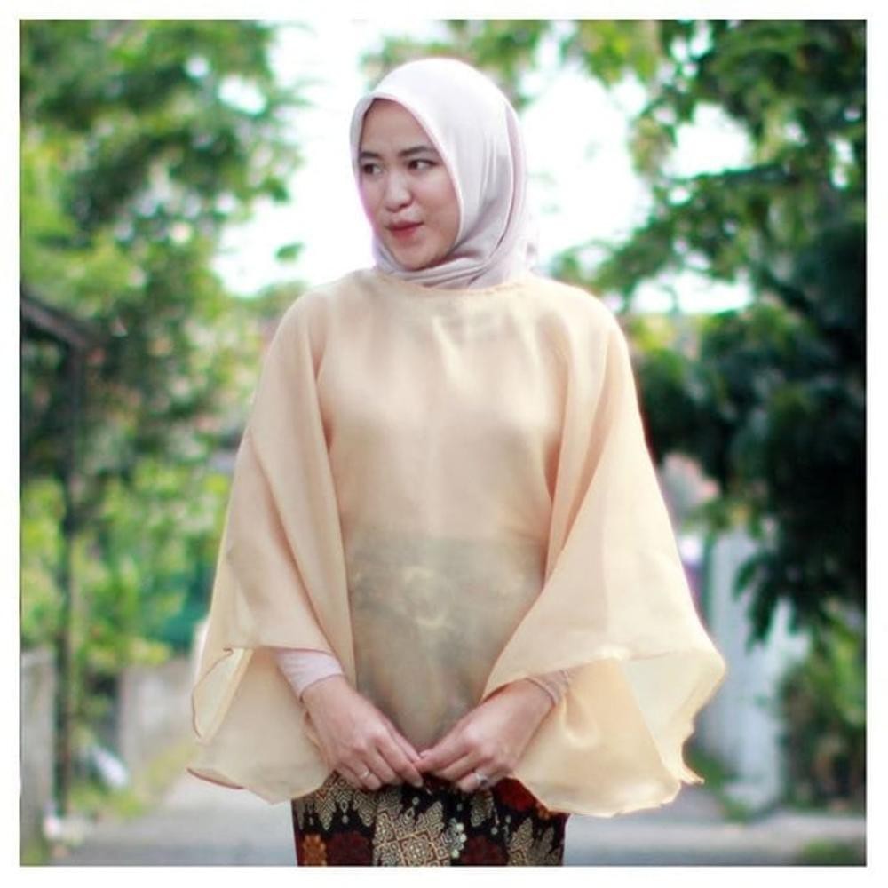 Atasan Kebaya Modern Organza Aneka Pilihan Warna