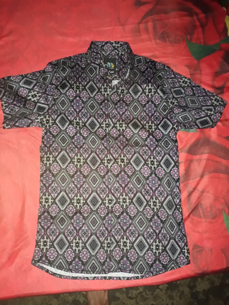 Dgm Fashion   Kemeja Lengan Pendek Batik Songket/batik Songket/batik Pria/kemeja Batik 6087