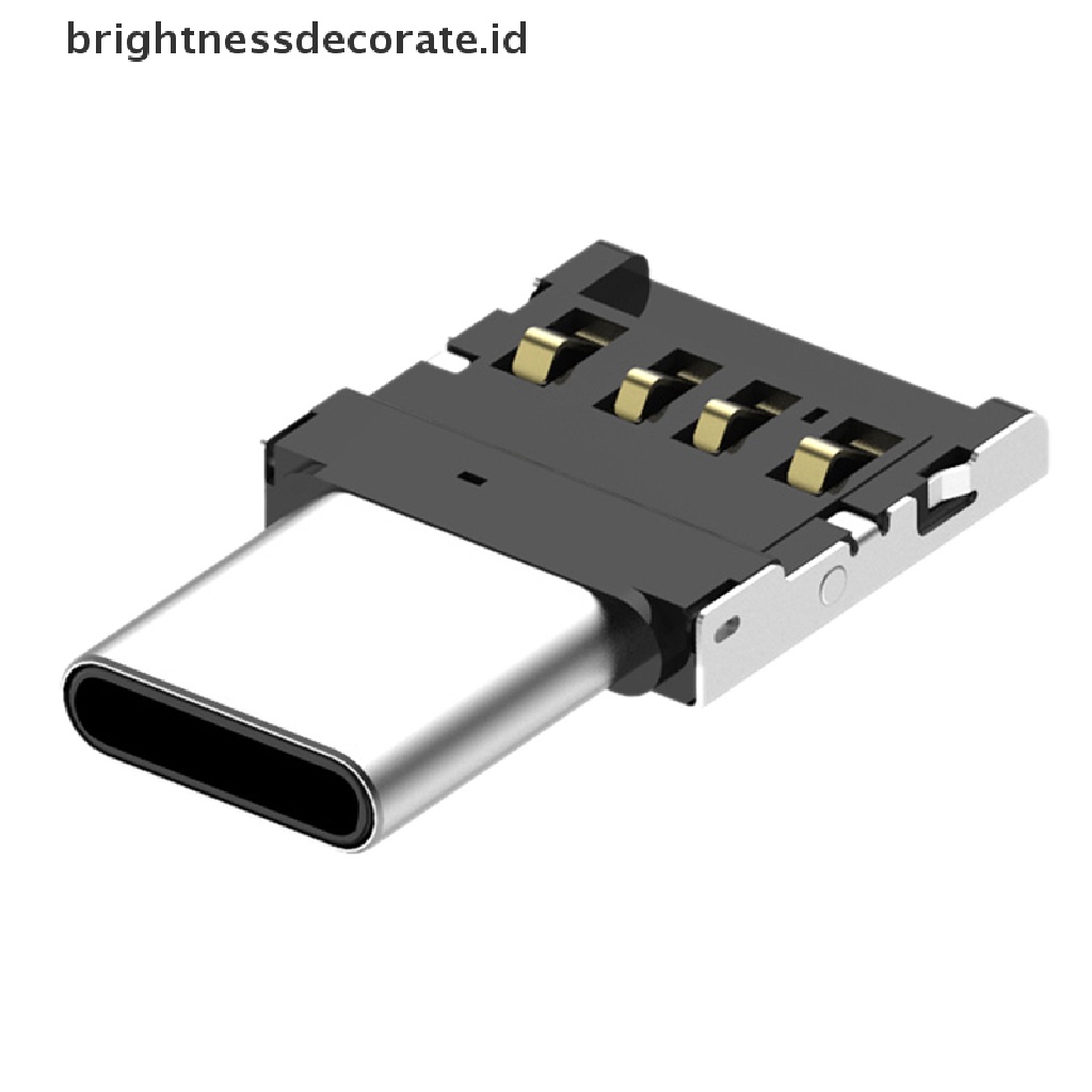 Adaptor Konverter Usb-C 3.1 Tipe C Male Ke Usb Female