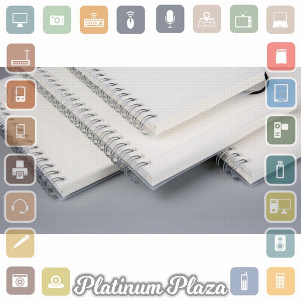 JIANWU Buku Binder Catatan Jurnal Harian Notebook Format Grid Pages Ukuran A5 - S2526`1T5UWV-- White